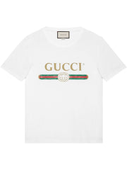 Gucci logo print cotton T-shirt