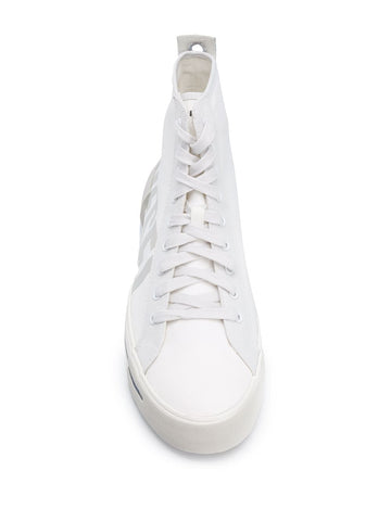 Diesel logo hi-top sneakers