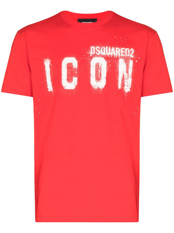 DSquared2 Spray Icon cotton T-shirt