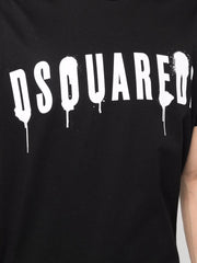 Dsquared2 graffiti-print cotton T-shirt