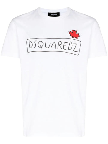 DSquared2 doodle-print T-shirt