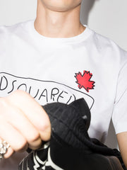 DSquared2 doodle-print T-shirt