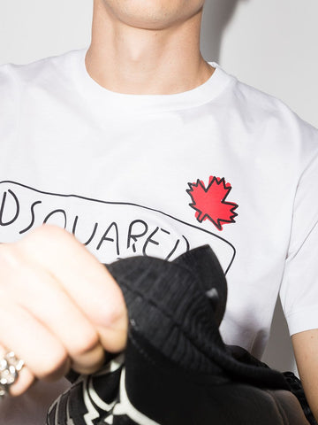 DSquared2 doodle-print T-shirt