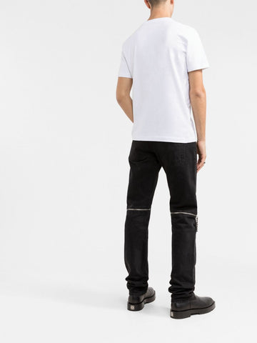 Diesel embroidered-logo cotton T-shirt