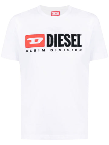 Diesel embroidered-logo cotton T-shirt