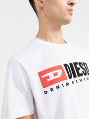 Diesel embroidered-logo cotton T-shirt