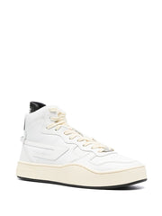 Diesel side logo-patch high-top sneakers