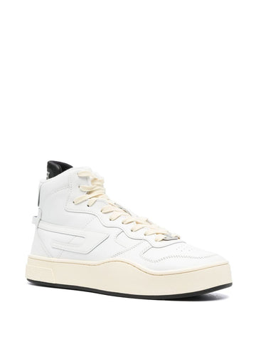 Diesel side logo-patch high-top sneakers