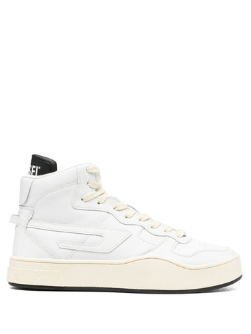 Diesel side logo-patch high-top sneakers