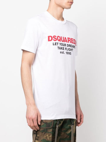 Dsquared2 slogan logo-print T-shirt