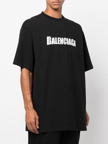 Balenciaga logo-print cotton T-shirt