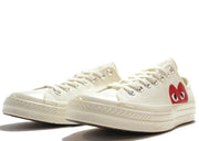 Comme des Garçons PLAY x Converse Chuck 70 Ox ‘White’