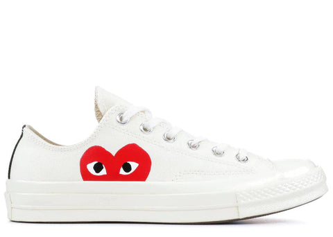 Comme des Garçons PLAY x Converse Chuck 70 Ox ‘White’